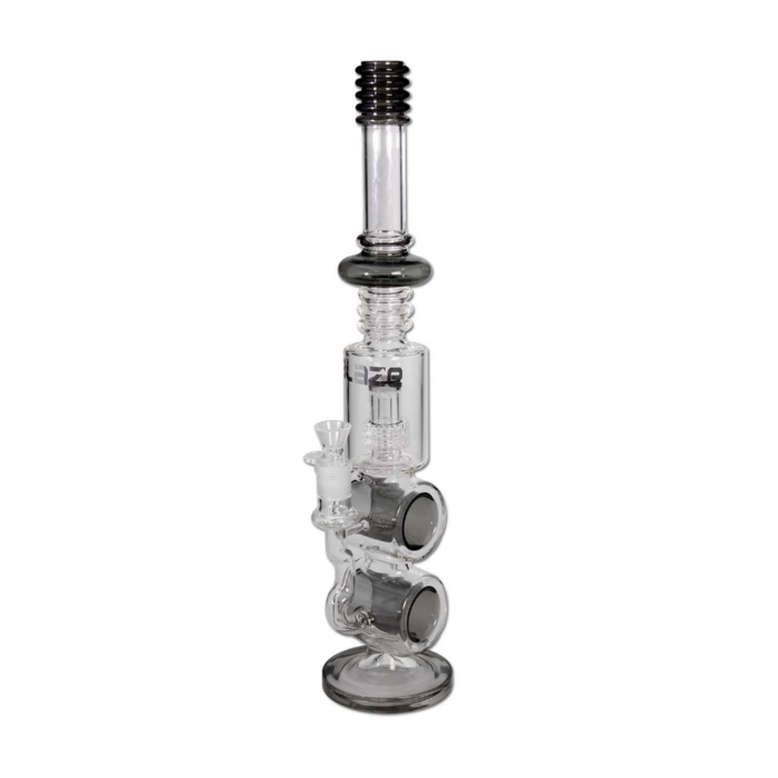 Bong 4 Blaze Glass Rachenkracher Bong mit Trommelperkolator