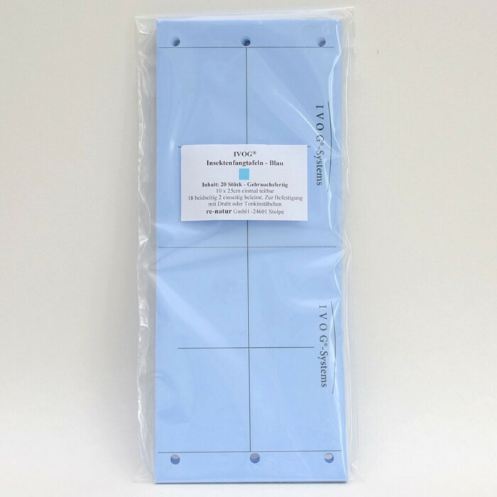Vegetative Phase (ca. 3 - 15 Wochen) 17 Blaue Leimtafeln gegen Thripse