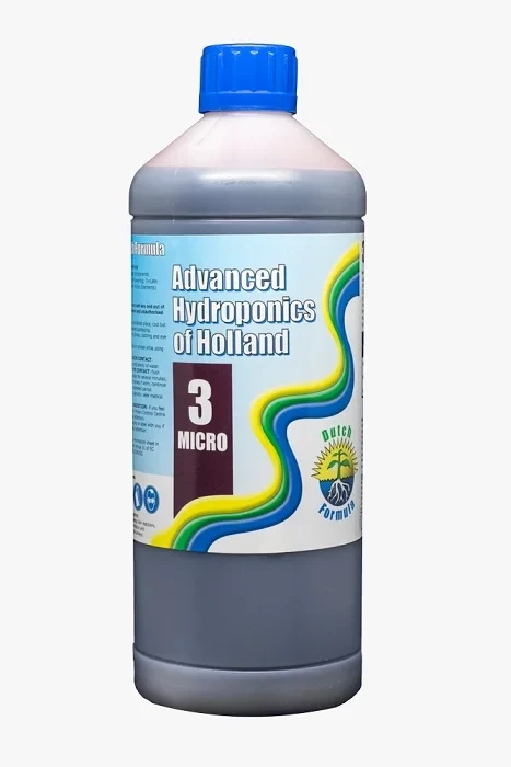 Dünger und Nährstoffe für Cannabis-Pflanzen 7 Advanced Hydroponics 3 Micro