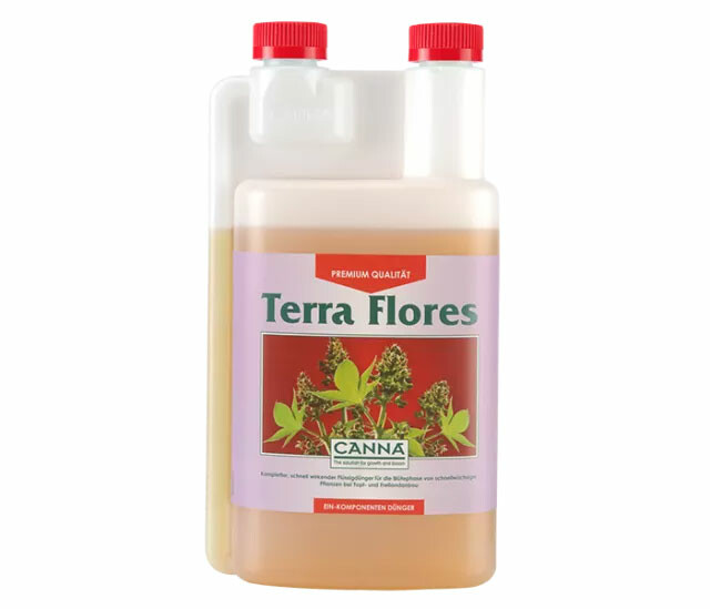 Blütephase (ca. 7 - 14 Wochen) 2 CANNA Terra Flores