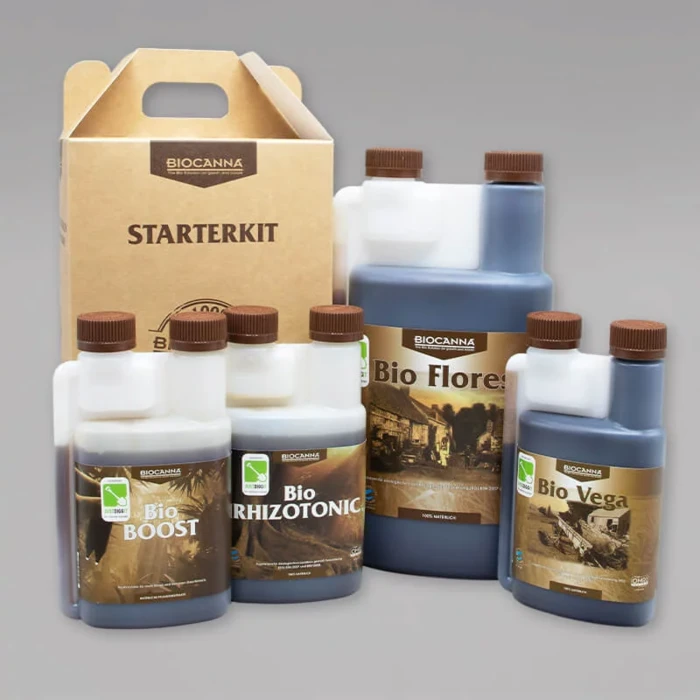 Dünger und Nährstoffe für Cannabis-Pflanzen 3 BioCanna Starterkit