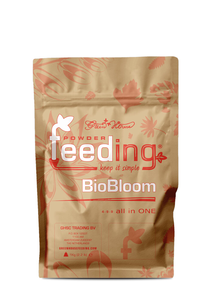 Blütephase (ca. 7 - 14 Wochen) 4 Green House Powder Feeding BioBloom - Blütedünger in Pulverform